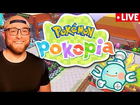 Pokemon Pokopia Decorating, Building and Exploring! New Project!