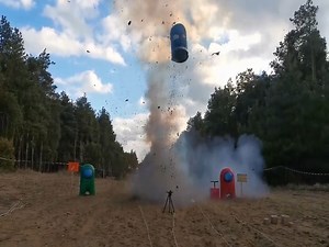 How high will the Barrel fly?? Let's find out.. #fireworks #experiment #firecracker | Star Gang