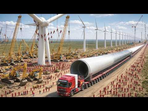 How Genius Dutch Engineers Built Massive Wind Turbines That Power An Entire Nation