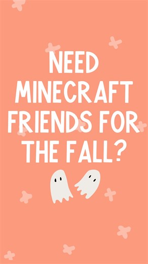TheaLater | need friends for the fall?? join my cozy minecraft server that has towns, claims, and a wonderful community with frequent events! 🤍🎃😊 🎃... | Instagram