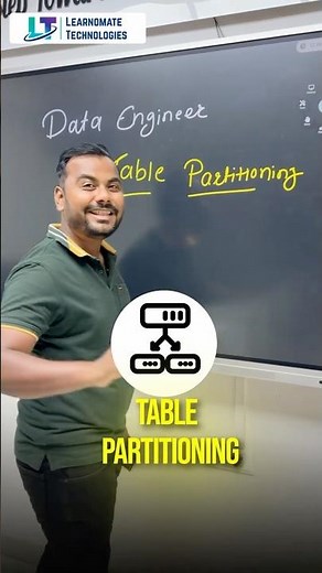 What is Table Partitioning? Data Engineer Must Know | Learnomate Technologies |