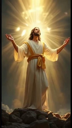 Shine His Light ✨ AMEN if His light guides you 🙏 #Jesus #Heaven #Light