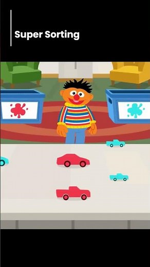 Super Sorting! Inside, Outside With Bert & Ernie Fun & Educational Game #sesamestreet