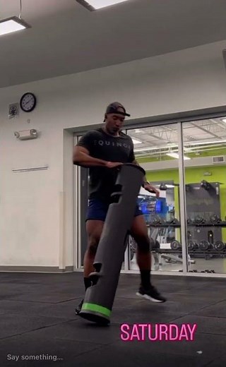 Vipr alternating Transverse lunge with drop & catch #viprtraining