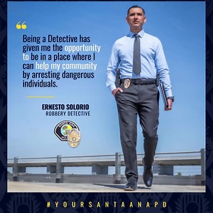 1.8K views · 84 reactions | Meet #SantaAnaPD Robbery Detective...