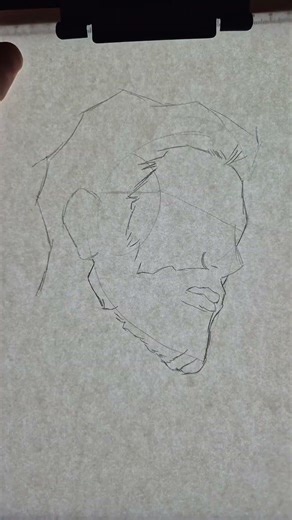 Drawing Process: Character Head