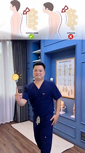 Fix your slouching posture with this tip #vungocson #drson | Vũ Ngọc Sơn