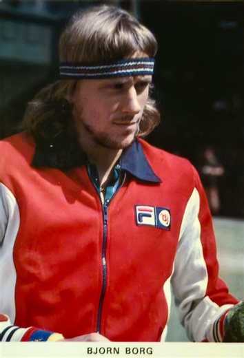Bjorn Borg Tennis Player Postcard