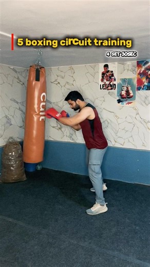 5 Boxing Circuit Training Workouts for Power, Speed & Endurance #BoxingShorts #WorkoutShorts
