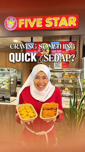 So many choices, all one kiosk! Crispy, juicy, cheesy… all sedap, all Five Star! 😍⭐ #FiveStarKioskMalaysia #SedapGila #JomMakan #FoodieMalaysia | MY Five Star Kiosk