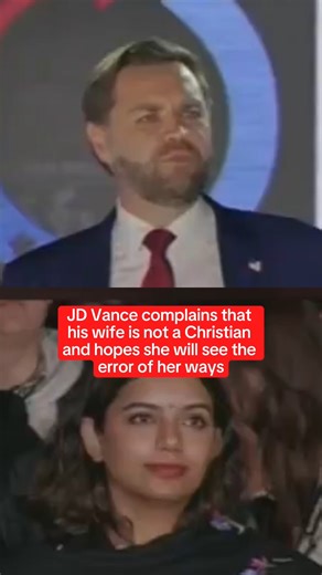 99K views · 2.3K reactions | JD Vance sees his wife Usha's religion as a problem he hopes to fix | MeidasTouch | Facebook
