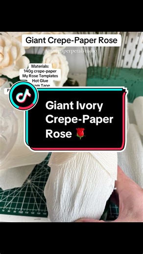 Transform Your Space with Giant Crepe-Paper Roses