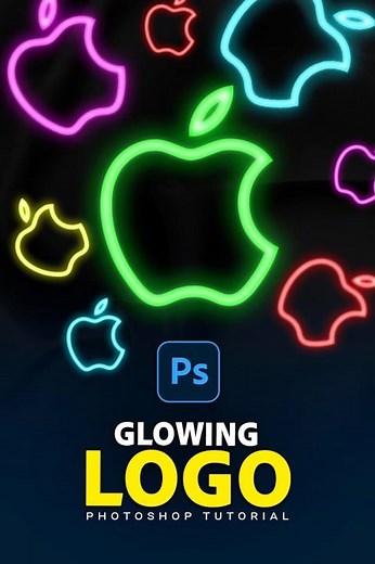 Easy Way to Create a Glowing Logo - 1 minute Photoshop Tutorial