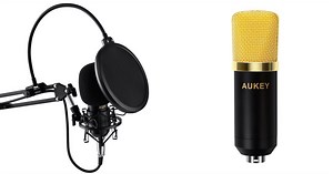 Kickstart your podcast setup w/ Aukey's Condenser Microphone kit at $25 (30% off)