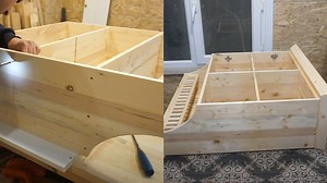 Creating a Kitchen Cabinet from Pallets Step by Step