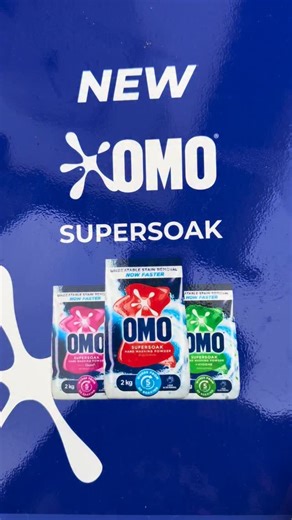 QHUBO on Instagram: "Life has been made so much easier!! The new OMO SUPERSOACK removes tough stains from 5 minutes of soaking, meaning less scrubbing, gentle on hands, smells amazing. You’ll never find me again spending hours on the stain. @omo_southafrica #omosupersoak #stayunbeatable #nowfaster"