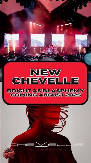 CHEVELLE Return In 2025 | Bright As Blasphemy #Shorts