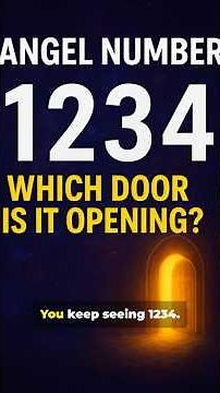 1234 Is Chasing You! Here’s The Hidden Reason #numerology #manifestation #angelnumber