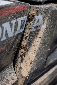 6.7K views · 73 reactions | A Honda Talon’s true colors shine the brightest while covered in mud. That’s because it’s built to dominate any off-road playground—the semi-active suspension system inspires confidence over the toughest terrain, and our exclusive DCT gets power to the ground like no other. | Honda Motorcycles & ATVs | Facebook