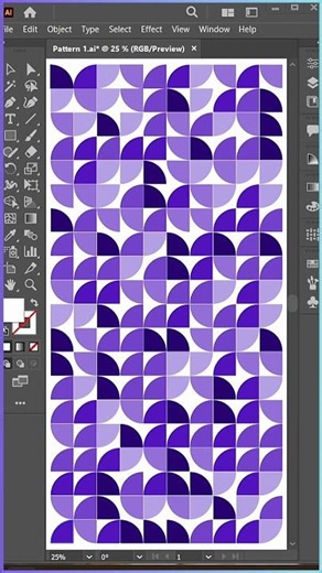 Satisfying Geometric Art Process Step-by-Step 💜