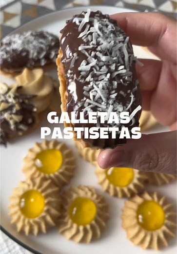 Galletas de mantequilla estilo Pastisetas