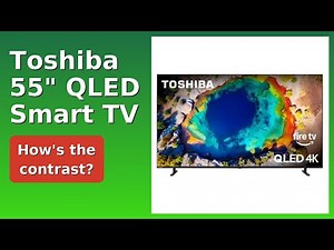 REVIEW (2026): Toshiba 55" QLED Smart TV. Features.