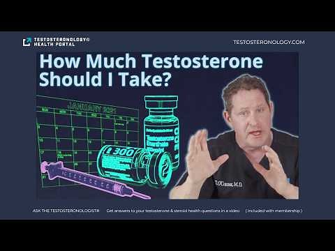How Much Testosterone Should I Take?