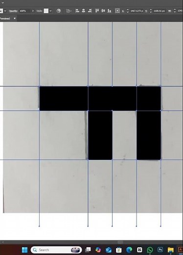 letter mark logo design.