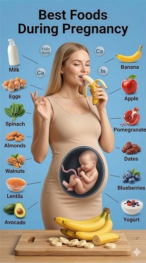 Healthy foods = Healthy baby 🤱✨