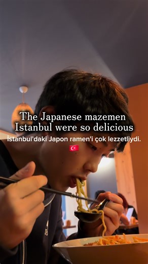Delicious Japanese Ramen Experience in Istanbul