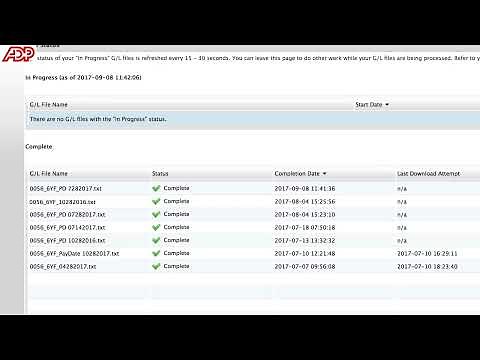 ADP Workforce Now & Microsoft Dynamics 365 Business Central General Ledger Interface