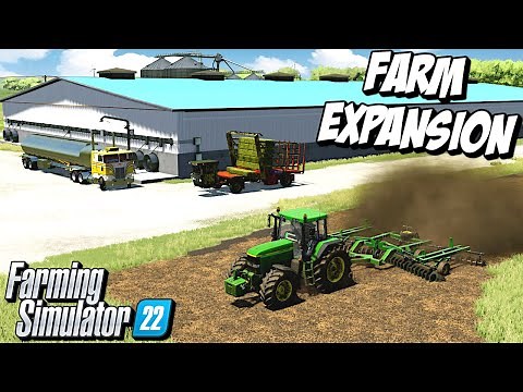 I Spent $350,000 to Expand our Iowa Farm with Hogs | Farming Simulator 22