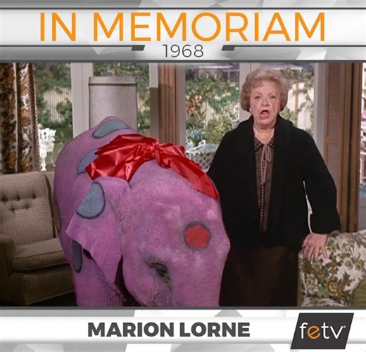 Remembering Marion Lorne, who passed away on this day in 1968. Lorne is best remembered for her role as Aunt Clara on #Bewitched, who she played after a successful Broadway career and multiple other small television roles. 🎞 The actress received a posthumous Emmy award for her work on #Bewitched, which was accepted by Elizabeth Montgomery. Watch #Bewitched weekdays at 12p ET on FETV! 🧙‍♂️🔮🌟 | FETV