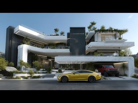 Inside a Futuristic Luxury Mega Mansion | Modern Architecture Beyond Imagination