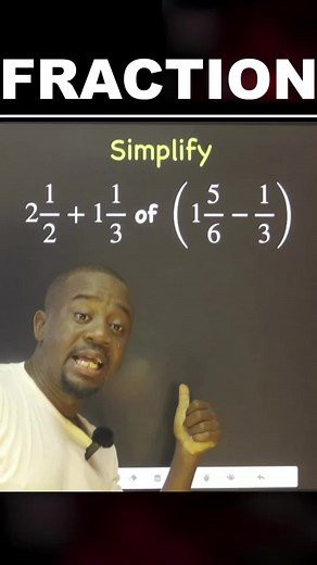 Lecture 10 - Fraction | Mix Fraction 🤩#fyp #math #gcse #gcsemaths #gcserevision #learnontiktok #hack #fractions #fractionshack #Fraction #Hack #FractionHack #mixfraction