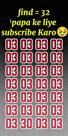 find the odd number between 0 and 50 #socialtrista