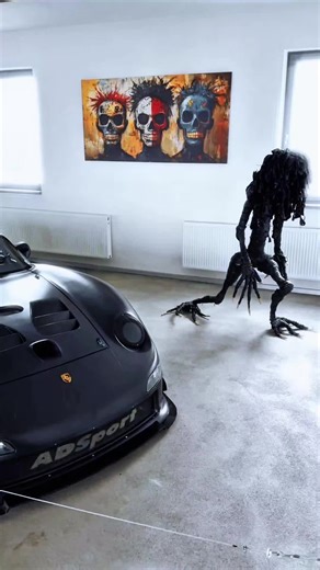 Perfect Loop with Porsche 911 GT1 Restomod