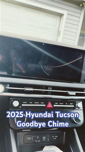 2025 Hyundai Tucson Goodbye Chime