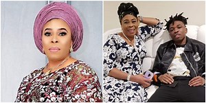Proud mum Toyin Adewale says she monitors son Mayorkun's every move
