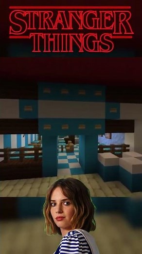 Starcourt Mall from Stranger Things built in Minecraft!!