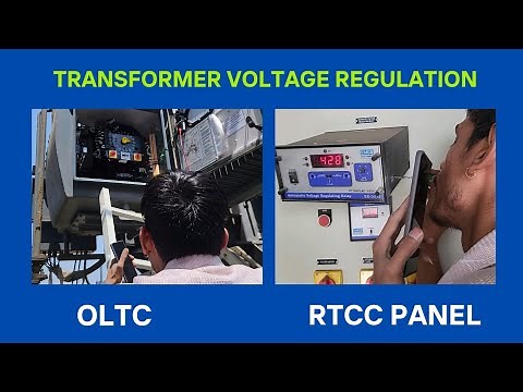 How to Fix Transformer Voltage Fluctuation By OLTC And RTCC Panel | Voltage Regulation