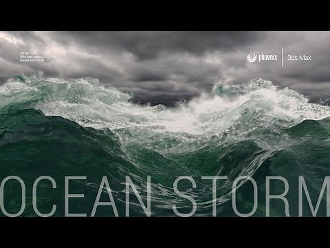 Ocean Storm Tutorial with Phoenix FD for 3Ds Max and VRay