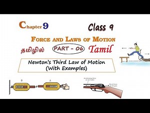 Forces and Laws of Motion | Part - 06 | Class 9 Science (Physics) in Tamil CBSE Chapter 9, NCERT