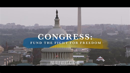3.6K views · 336 reactions | NEW: In VoteVets latest $100K ad buy, we're making it clear that Republicans are holding up aid to Ukraine for Trump's anti-immigrant agenda, prioritizing it over aiding our allies. Meanwhile, Putin is waiting for aid to run out, putting our Troops at risk if Ukraine falls. | VoteVets | Facebook