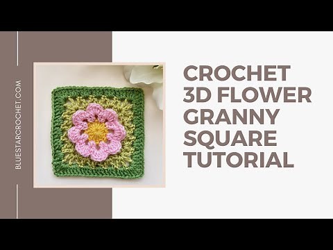Crochet Flower Granny Square