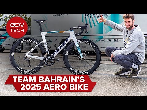 Team Bahrain Victorious' Merida Reacto | Pro Specs & Details
