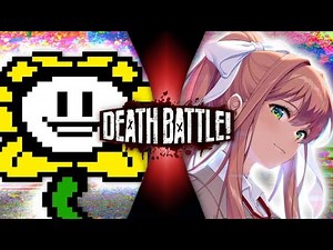 Flowey vs Monika (Undertale vs Doki Doki literature club) Fan Made death battle trailer