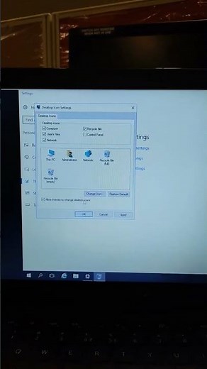 Adding Desktop icons On server 2016 #windows #operatingsystem #computer #window #windows7