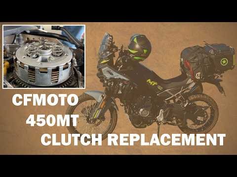 CFMoto 450MT Clutch Replacement - step by step | Freewheel Adventures