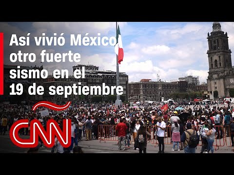 Fuerte sismo de magnitud 7,6 sacude México en el aniversario de devastadores terremotos del 19S